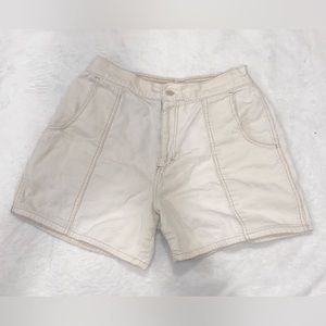 Windridge cream corduroy shorts
